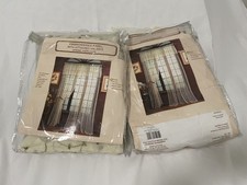Lace embroidered curtains for sale  Chevy Chase