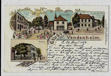 Vendenheim gruss lithographie d'occasion  France
