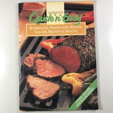 Livro de receitas de churrascos, bastes, saladas, pães e molhos QUICK 'N' EASY comprar usado  Enviando para Brazil