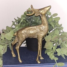 Brass deer figurine for sale  ROSSENDALE