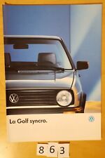 Golf syncro syncro d'occasion  Meyzieu