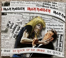 Usado, Iron Maiden Be Quick Or Be Dead. Hidden track version CD EP 1992 EMI UK  comprar usado  Enviando para Brazil