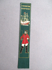 Leather bookmark hampshire for sale  NORWICH