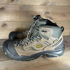 Keen Braddock Masculino Tamanho 13 Sapatos Couro Marrom Impermeável Biqueira de Aço Botas de Trabalho comprar usado  Enviando para Brazil