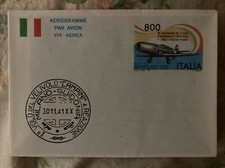 Aerogramma anniversario volo usato  Finale Emilia