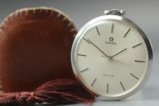Usado, Vintage "Quase Perfeito" OMEGA De Ville Cal.601 Relógio de Bolso Manual Prata Do Japão comprar usado  Enviando para Brazil