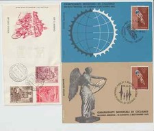 Ciclismo anni cartoline usato  Foligno