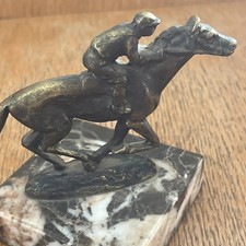 Statuette cheval course d'occasion  Montreuil