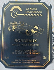 étiquette vin 24heures d'occasion  Castillon-la-Bataille