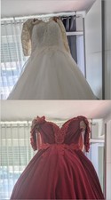Brautkleid henna kleid gebraucht kaufen  Meckenbeuren