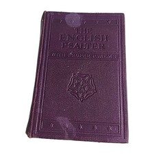 English psalter psalms for sale  HASTINGS