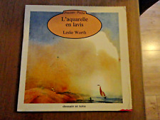 Aquarelle lavis leslie d'occasion  Décines-Charpieu