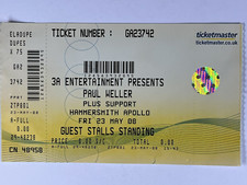 Paul weller concert for sale  PRESTON