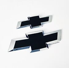 Novo conjunto de emblema gravata borboleta traseira dianteira preta Chevy Cruze 2011-2014 comprar usado  Enviando para Brazil