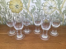 Set dartington crystal for sale  PULBOROUGH