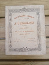 Catalogue chobillon fayolle d'occasion  Toulouse-
