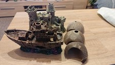Aquarium dekoset schiff gebraucht kaufen  Allstedt