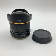 Lente Bower 8mm f/3.5 olho de peixe CS para Canon testada funcionando, usado comprar usado  Enviando para Brazil