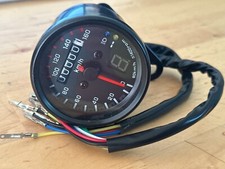 Usado, Odômetro Anauto motocicleta velocímetro engrenagem display luz de fundo LED 12V comprar usado  Enviando para Brazil
