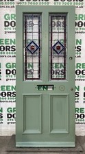Stained glass front for sale  LUTON