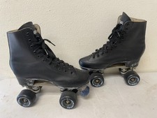 Patins quádruplos masculinos vintage Chicago preto tamanho 9 estilo retrô clássico comprar usado  Enviando para Brazil