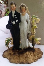 Decoração de bolo de casamento antiga Art Deco década de 1920 bisque noiva e noivo VEJA TODAS AS FOTOS! comprar usado Decoração de bolo de casamento antiga Art Deco década de 1920 bisque noiva e noivo VEJA TODAS AS FOTOS! comprar usado  Enviando para Brazil