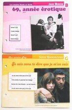 Fiches chansons serge d'occasion  Paris XI