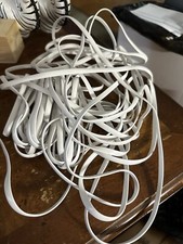 Cabo de extensão de telefone cabo linha fio DSL/Fixo branco com extremidades comprar usado  Enviando para Brazil