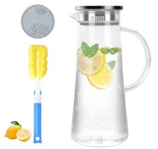 Glaskrug wasserkaraffe filter gebraucht kaufen  Moers