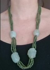Collier vintage jade d'occasion  Châtenay-Malabry