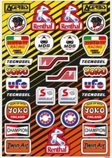 Planche stickers tecnosel d'occasion  France