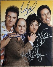 Seinfeld cast autographed for sale  Epping