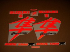 Adesivos para Suzuki Hayabusa GSX1300R decalques vermelhos reflexivos personalizados gráficos 1340, usado comprar usado  Enviando para Brazil