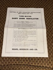Sears roebuck 1953 for sale  Rhodes