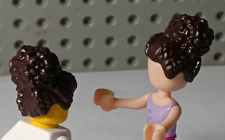 LEGO Trançado Coque Cabelo MARROM ESCURO Bobinas Enroladas DREADS Cão CABELO RARO UNISSEX Amigo comprar usado  Enviando para Brazil