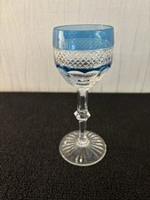 Verre roemer bleu d'occasion  Baccarat