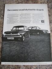 Nsu cars prinz for sale  BRISTOL