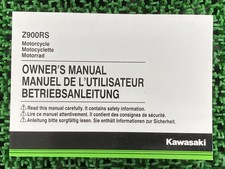 Kawasaki Z900RS 2ª Edição Manual do Proprietário, Motocicleta Kawasaki Genuína Principal..., usado comprar usado  Enviando para Brazil