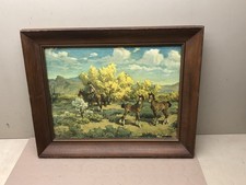 Vintage western art for sale  Swan