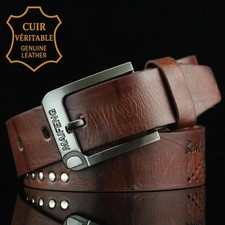 Ceinture cuir véritable d'occasion Ceinture cuir véritable d'occasion  France