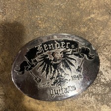 Fender belt buckle for sale  Las Vegas