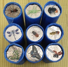 Euro münzen insektenreich gebraucht kaufen  Hildesheim