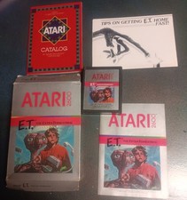 Usado, RARO! Atari 2600 E.T. Jogo com caixa original, manual e inserções. Muito LIMPO comprar usado  Enviando para Brazil