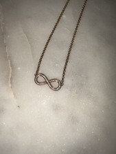 Rose gold infinity for sale  NORWICH