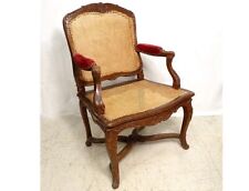 Fauteuil canné régence d'occasion  Tréguier