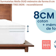 Surmatelas mello duo d'occasion  Saint-Pierre-d'Oléron
