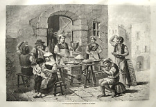 1861 antica stampa usato  Pozzallo