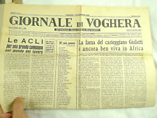GIORNALE VOGHERA 1956 CASTEGGIO GIULIETTI ESPLORAZIONE AFRICA  DANCALIA ETIOPIA comprar usado  Enviando para Brazil