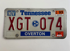 1993 tennessee license for sale  Poughkeepsie