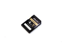 Usado, Cartão de memória SD PNY Premium 4GB FABRICANTE DE EQUIPAMENTO ORIGINAL - Classe 4 - Fabricado na Coréia - Azul comprar usado  Enviando para Brazil